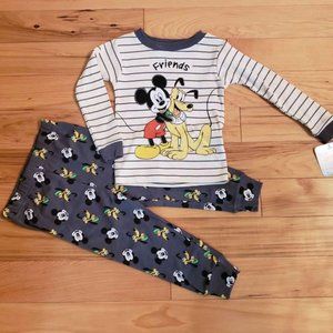 NWT Mickey Mouse Baby Boy Cotton Sleepwear